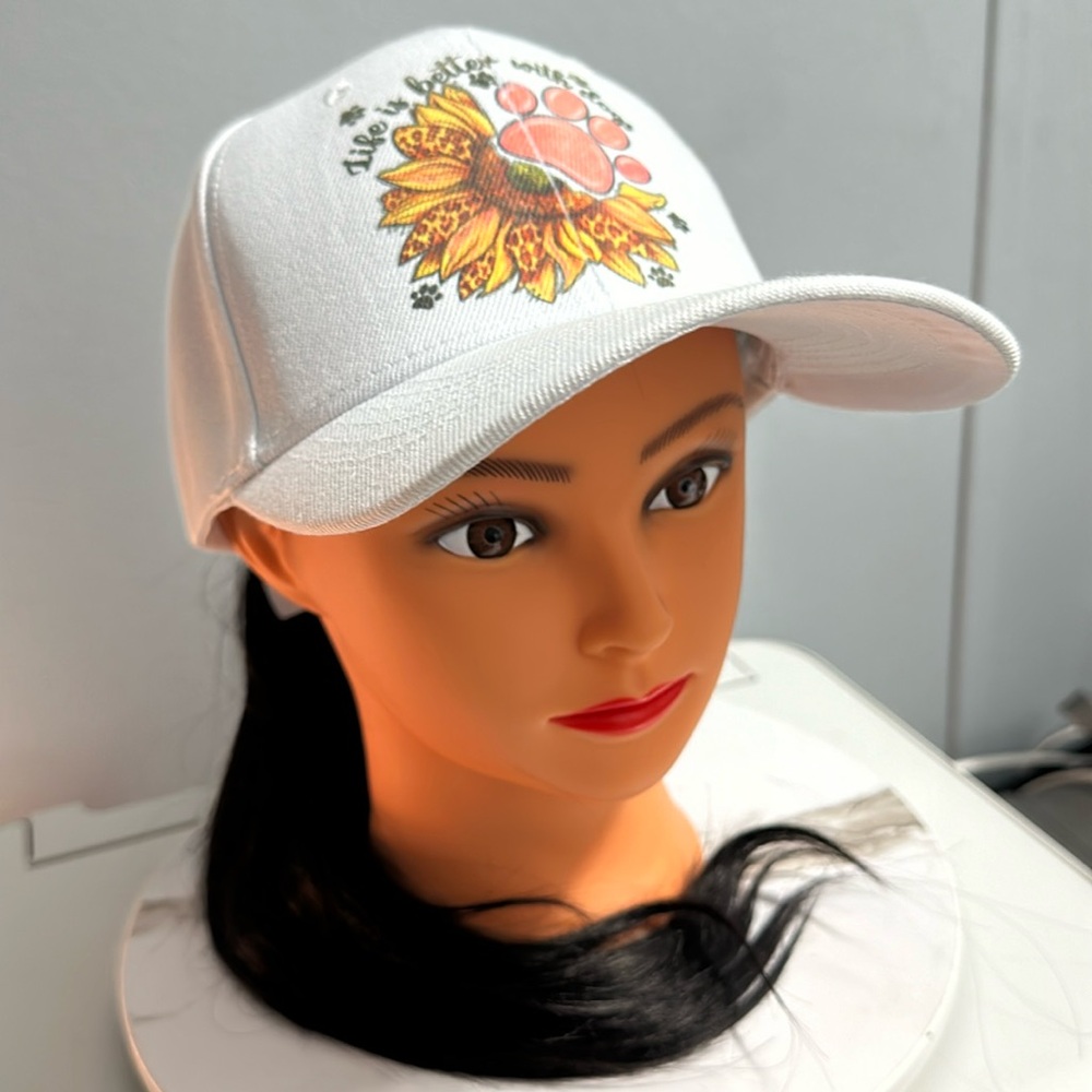Dog Inspired Baseball Cap (NWOT)